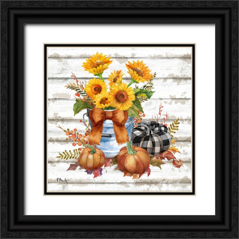 Rustic Fall VIII Black Ornate Wood Framed Art Print with Double Matting by Brent, Paul