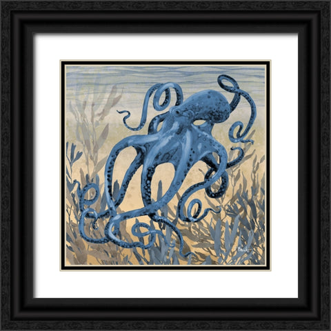 Tonga Sealife II - Sunset Black Ornate Wood Framed Art Print with Double Matting by Brent, Paul