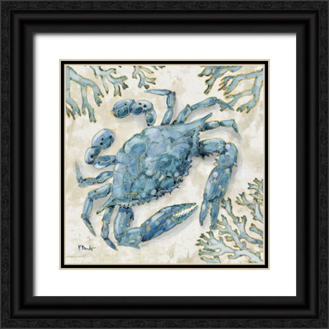 Playa Sealife I Black Ornate Wood Framed Art Print with Double Matting by Brent, Paul