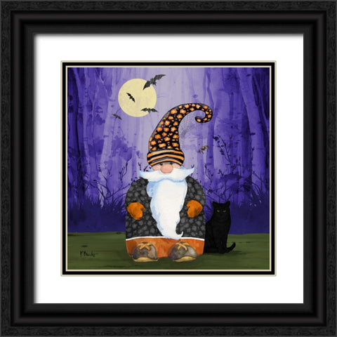 Spooky Forest Gnome I Black Ornate Wood Framed Art Print with Double Matting by Brent, Paul