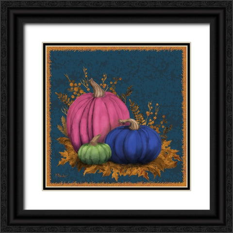 Jeweled Bounty I Black Ornate Wood Framed Art Print with Double Matting by Brent, Paul