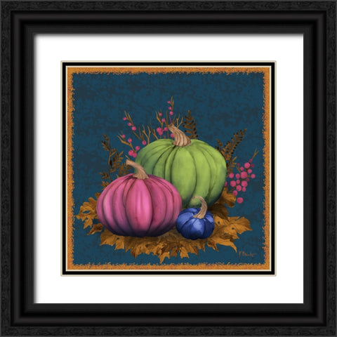 Jeweled Bounty II Black Ornate Wood Framed Art Print with Double Matting by Brent, Paul