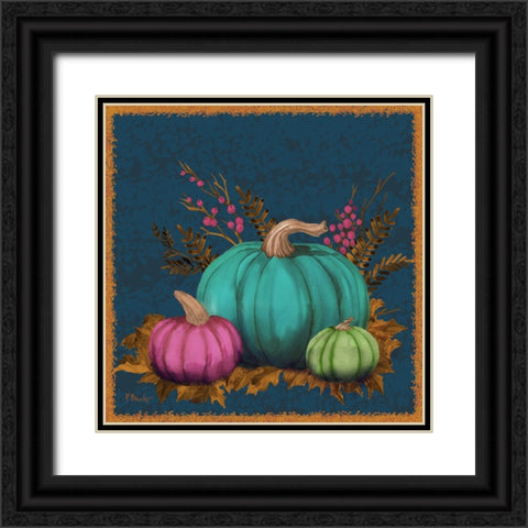 Jeweled Bounty III Black Ornate Wood Framed Art Print with Double Matting by Brent, Paul