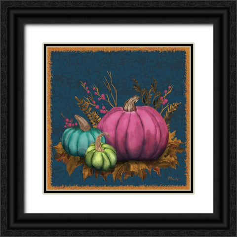 Jeweled Bounty IV Black Ornate Wood Framed Art Print with Double Matting by Brent, Paul