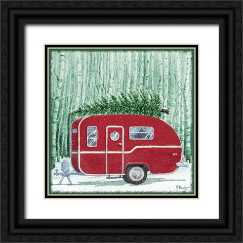 Holiday Drifter II Black Ornate Wood Framed Art Print with Double Matting by Brent, Paul