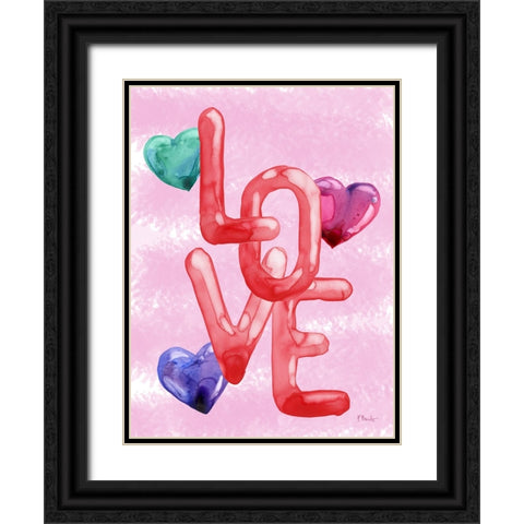 Lovers Day Vertical IV Black Ornate Wood Framed Art Print with Double Matting by Brent, Paul