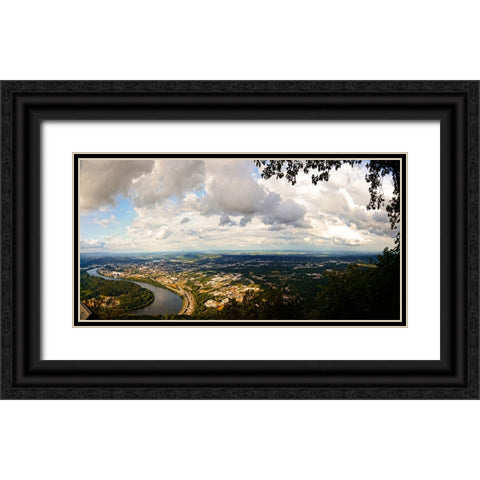 Afternoon Cruise Black Ornate Wood Framed Art Print with Double Matting by Lee, Rachel