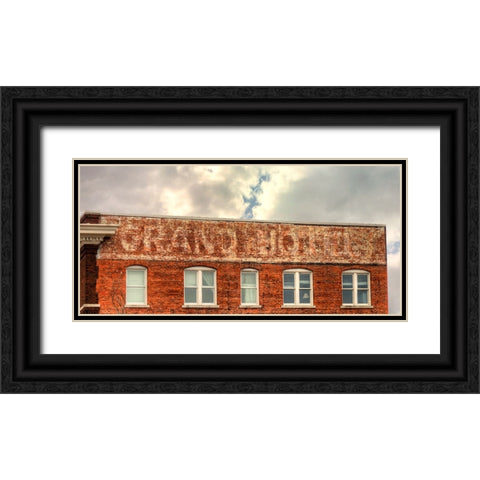 Grand Hotel Black Ornate Wood Framed Art Print with Double Matting by Lee, Rachel