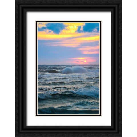 Gulf Shores 2 Black Ornate Wood Framed Art Print with Double Matting by Lee, Rachel