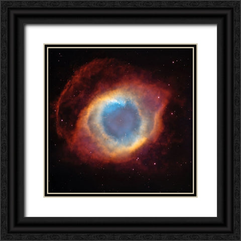 Sky 1 Black Ornate Wood Framed Art Print with Double Matting by Lee, Rachel