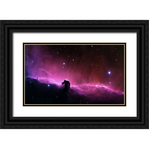 Sky 2 Black Ornate Wood Framed Art Print with Double Matting by Lee, Rachel