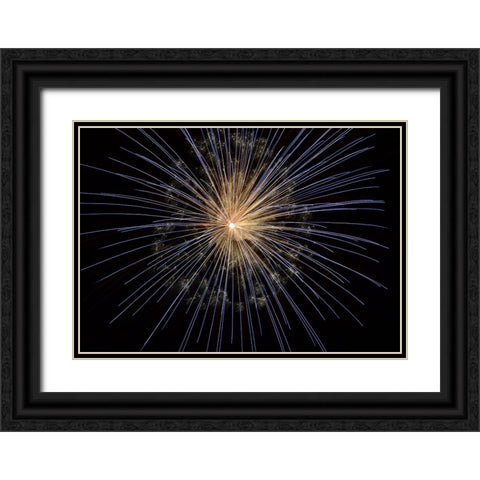 Sky 9 Black Ornate Wood Framed Art Print with Double Matting by Lee, Rachel