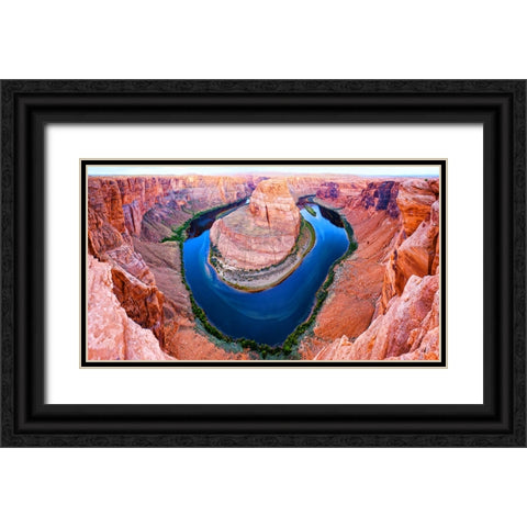Southwest 8 Black Ornate Wood Framed Art Print with Double Matting by Lee, Rachel