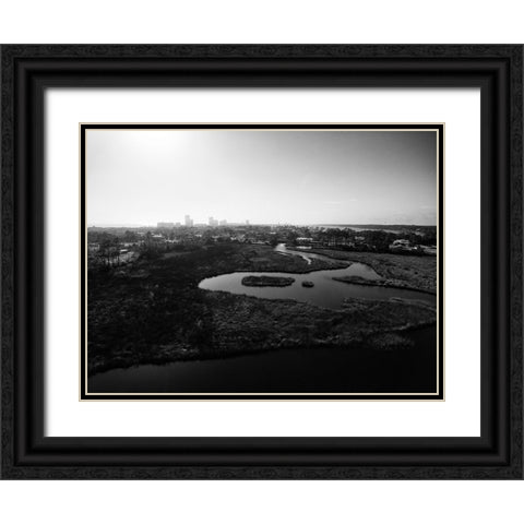Beach Condo 2 Black Ornate Wood Framed Art Print with Double Matting by Malone, Will
