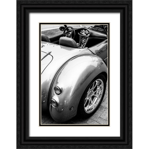 Hop in Black Ornate Wood Framed Art Print with Double Matting by Malone, Will