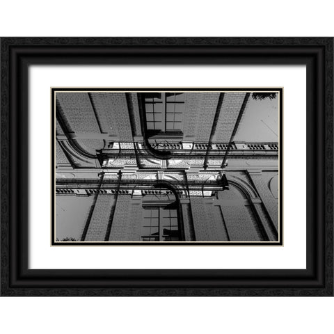 Anderson Doodle Black Ornate Wood Framed Art Print with Double Matting by Malone, Will