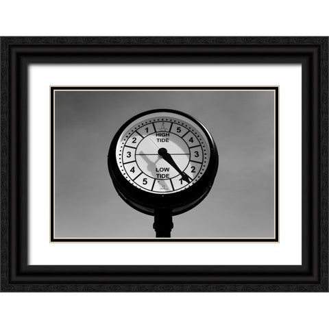 High Tide Low Tide Black Ornate Wood Framed Art Print with Double Matting by Malone, Will