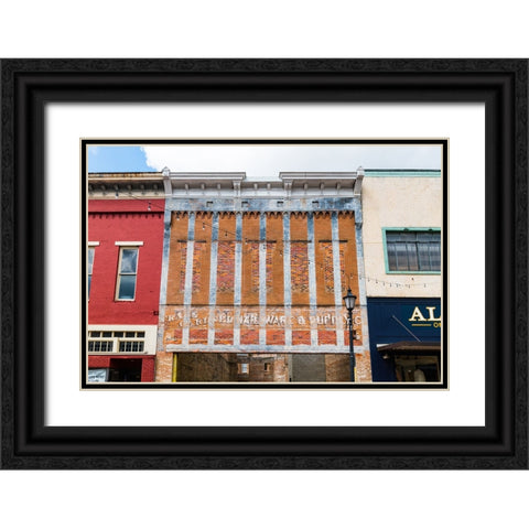 Hardware Supply Black Ornate Wood Framed Art Print with Double Matting by Malone, Will