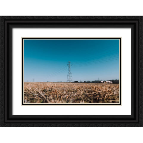 Here They Come Re-Edit Black Ornate Wood Framed Art Print with Double Matting by Malone, Will