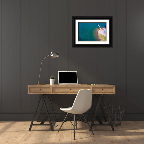 Hartwell Paradise Black Ornate Wood Framed Art Print with Double Matting by Malone, Will