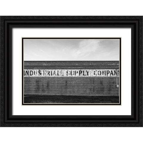 Industrial Supply Black Ornate Wood Framed Art Print with Double Matting by Malone, Will