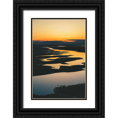 Magic Tide Pools Black Ornate Wood Framed Art Print with Double Matting by Malone, Will