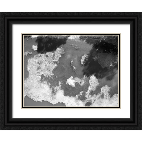 Tennessee River 2 BW Black Ornate Wood Framed Art Print with Double Matting by Malone, Will