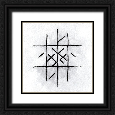 A Game 6 Black Ornate Wood Framed Art Print with Double Matting by Screendoor