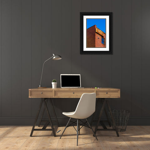 Corner 2 Black Ornate Wood Framed Art Print with Double Matting by Malone, Will