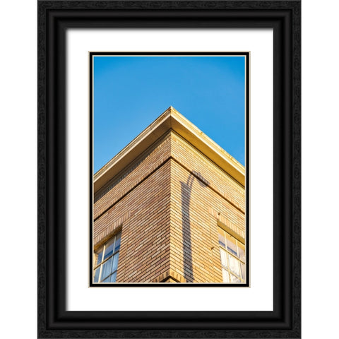 Corner 7 Black Ornate Wood Framed Art Print with Double Matting by Malone, Will