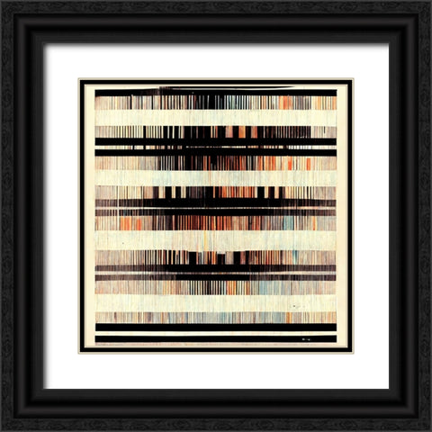 Dancing Filmstrip 1 Black Ornate Wood Framed Art Print with Double Matting by Screendoor
