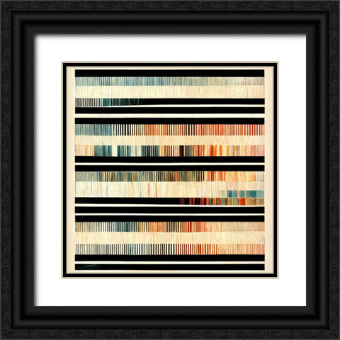 Dancing Filmstrip 8 Black Ornate Wood Framed Art Print with Double Matting by Screendoor