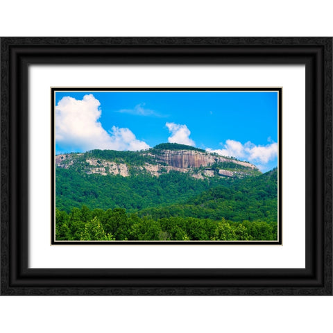 Table Rock Horizontal 2 Black Ornate Wood Framed Art Print with Double Matting by Malone, Will