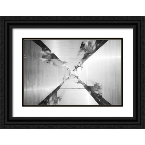 The Gateway Black Ornate Wood Framed Art Print with Double Matting by Malone, Will