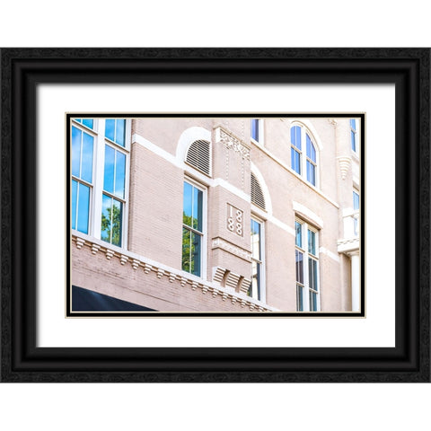 Window 2 Black Ornate Wood Framed Art Print with Double Matting by Malone, Will