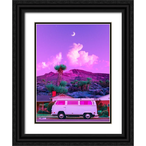 Going Back to the Past 1 Black Ornate Wood Framed Art Print with Double Matting by Orozco, Danner