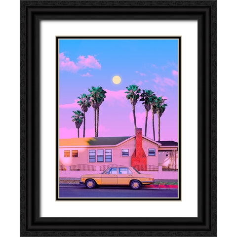 Going Back to the Past 3 Black Ornate Wood Framed Art Print with Double Matting by Orozco, Danner