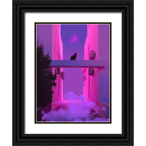 Ethereal Dreams 1 Black Ornate Wood Framed Art Print with Double Matting by Orozco, Danner