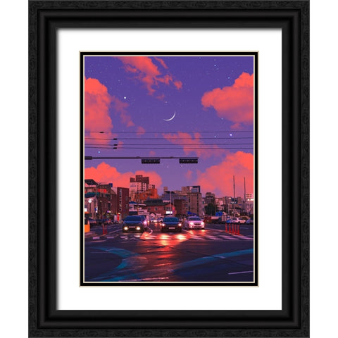 Place of Dreams 4 Black Ornate Wood Framed Art Print with Double Matting by Orozco, Danner