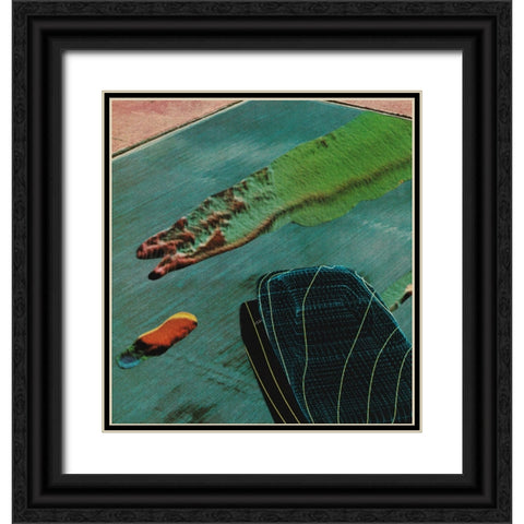 Drift Black Ornate Wood Framed Art Print with Double Matting by Wonder, Howie