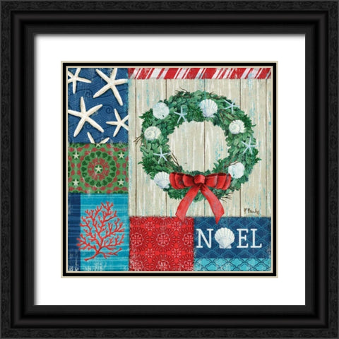 Beach Holiday I Black Ornate Wood Framed Art Print with Double Matting by Brent, Paul