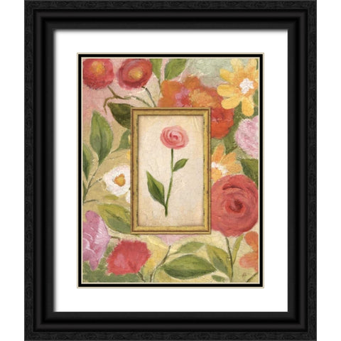 Sweet Romance II Black Ornate Wood Framed Art Print with Double Matting by Brissonnet, Daphne