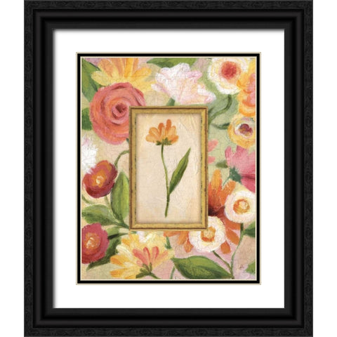 Sweet Romance IV Black Ornate Wood Framed Art Print with Double Matting by Brissonnet, Daphne