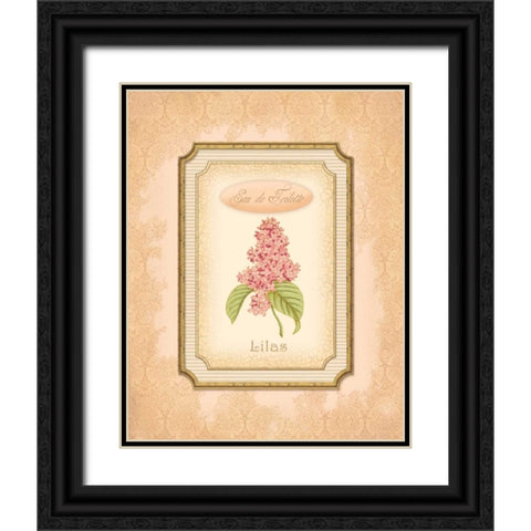 Eau de Parfum II Black Ornate Wood Framed Art Print with Double Matting by Corbin, Delphine