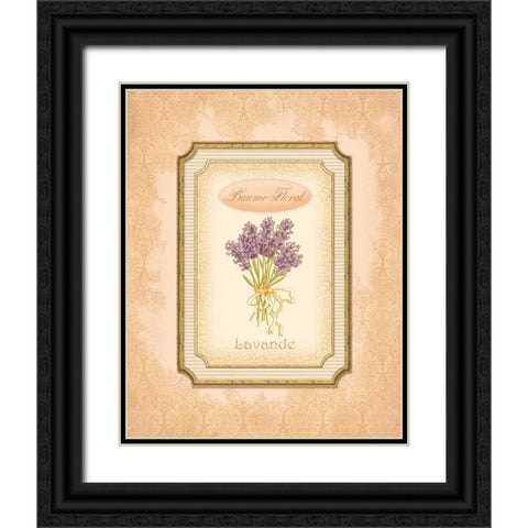 Eau de Parfum III Black Ornate Wood Framed Art Print with Double Matting by Corbin, Delphine