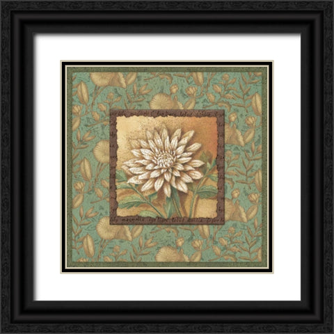 Spirits Quartet II Black Ornate Wood Framed Art Print with Double Matting by Corbin, Delphine
