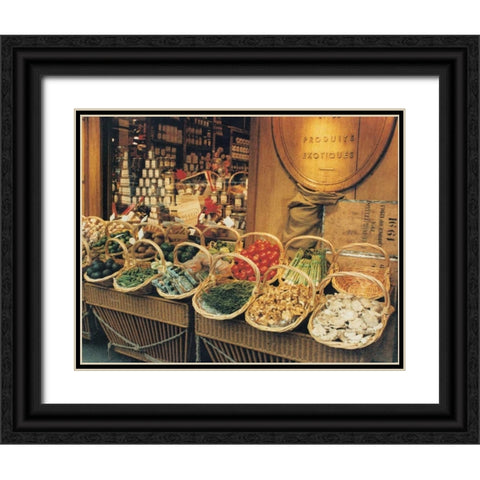 Hediard Black Ornate Wood Framed Art Print with Double Matting by Cieslikowski, Zeny