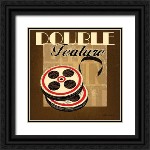 Double Feature Black Ornate Wood Framed Art Print with Double Matting by Gamel, Stacy