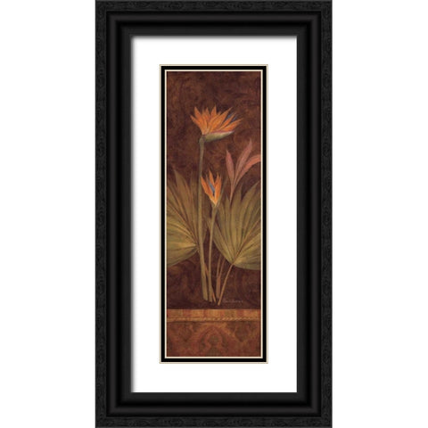 Silk Road Passage II Black Ornate Wood Framed Art Print with Double Matting by Gladding, Pamela