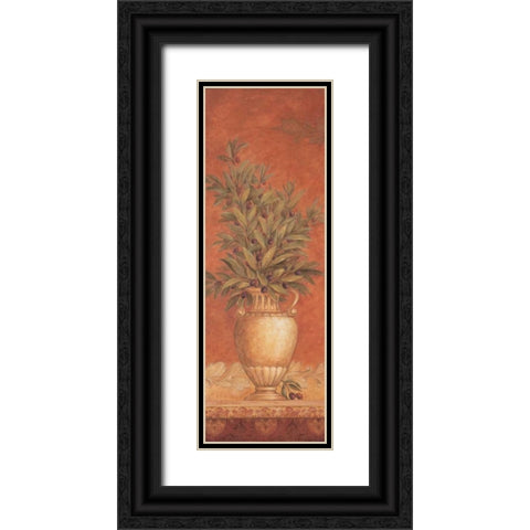 Tuscan Reverie I Black Ornate Wood Framed Art Print with Double Matting by Gladding, Pamela